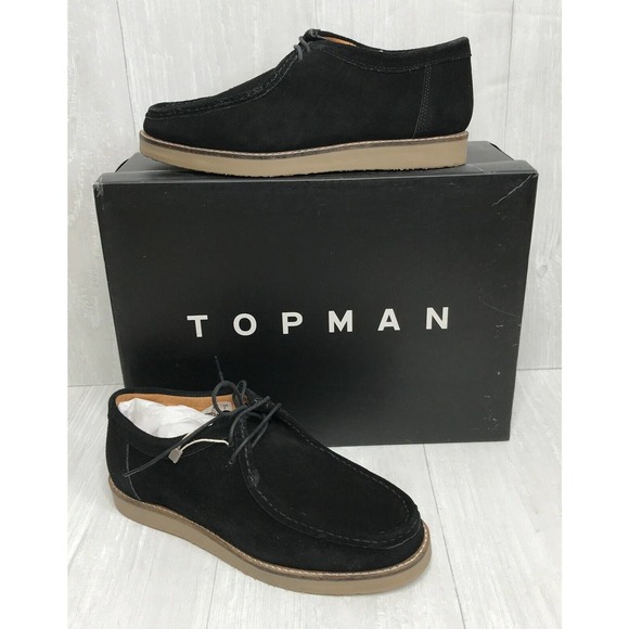 Topman Kendrick Apron Suede Shoes Size 7 - Picture 1 of 6